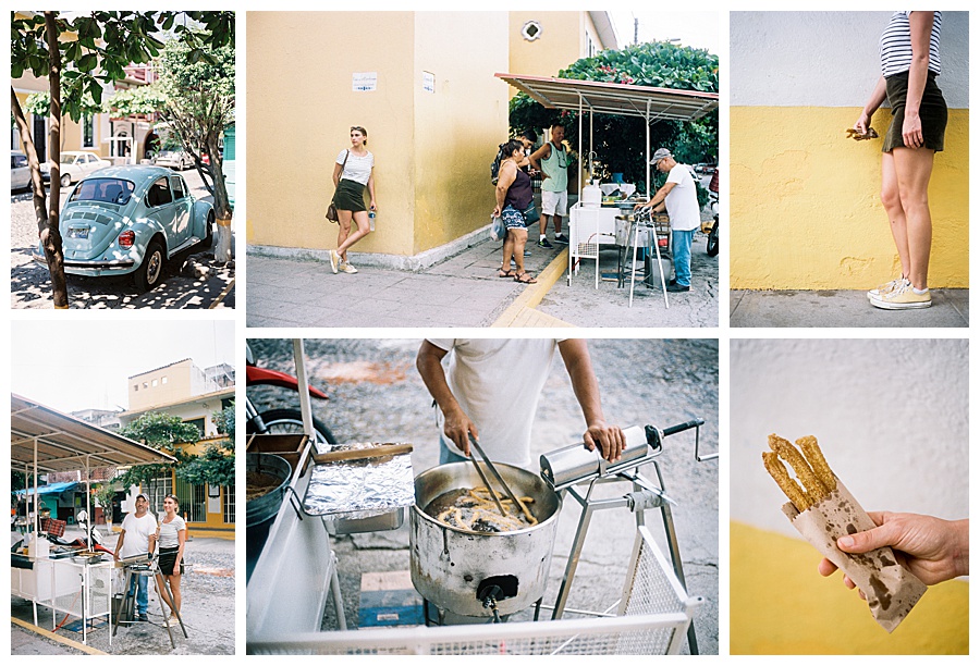 The illusive churro man (we found him during our 5 day itinerary stay in Puerto Vallarta on Calle Naranja).