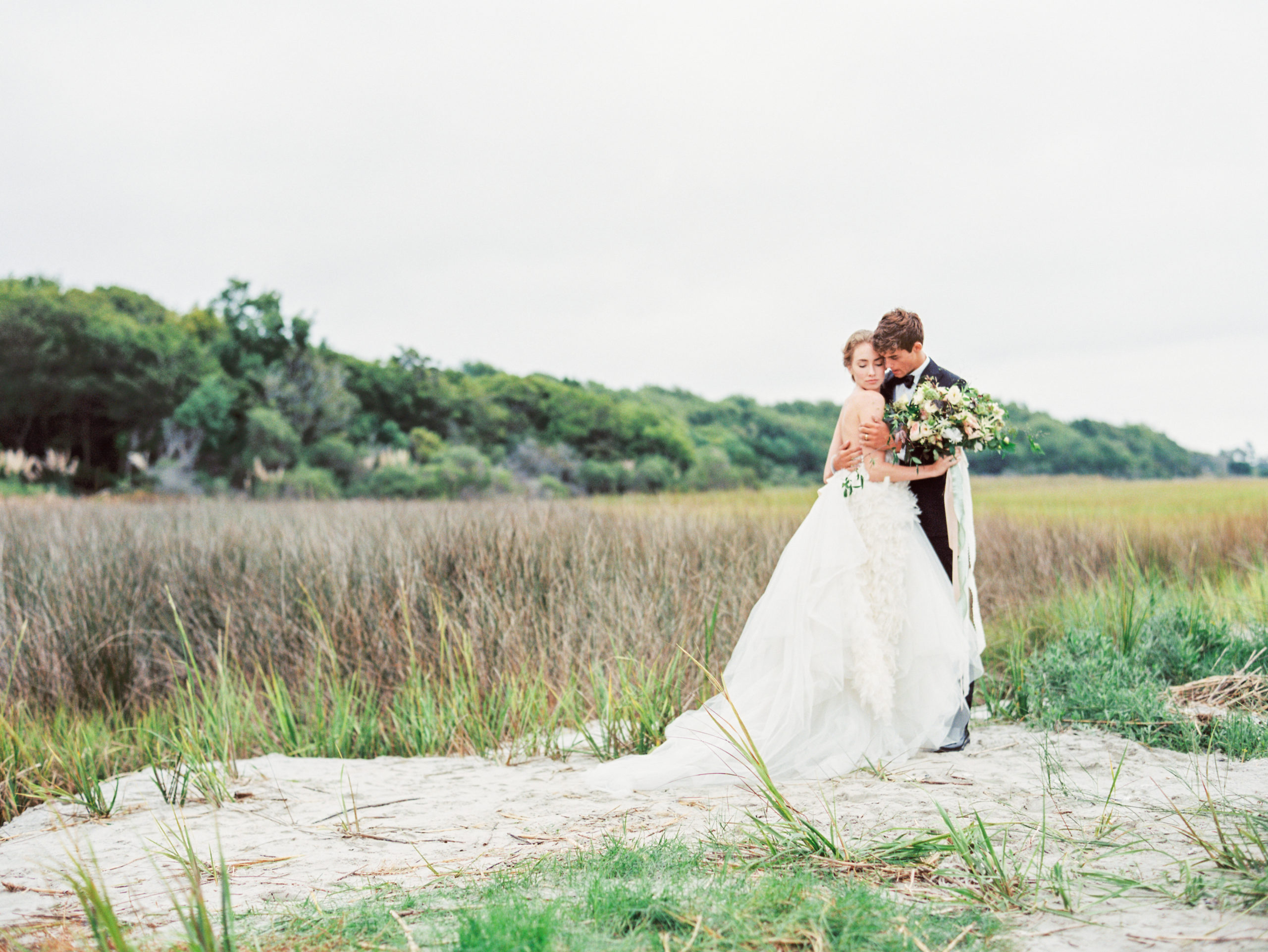 Romantic elopement getaway on the coastal beaches of Charleston, South Carolina by J.J. Au'Clair.