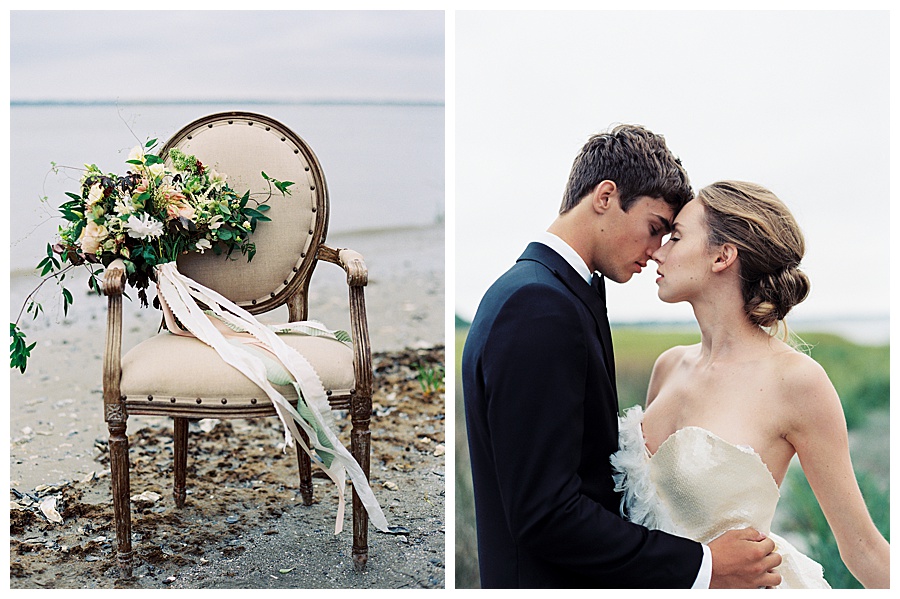 Refined Charleston Elopement photography by J.J. Au'Clair, serving extraordinary couples in coastal places. 